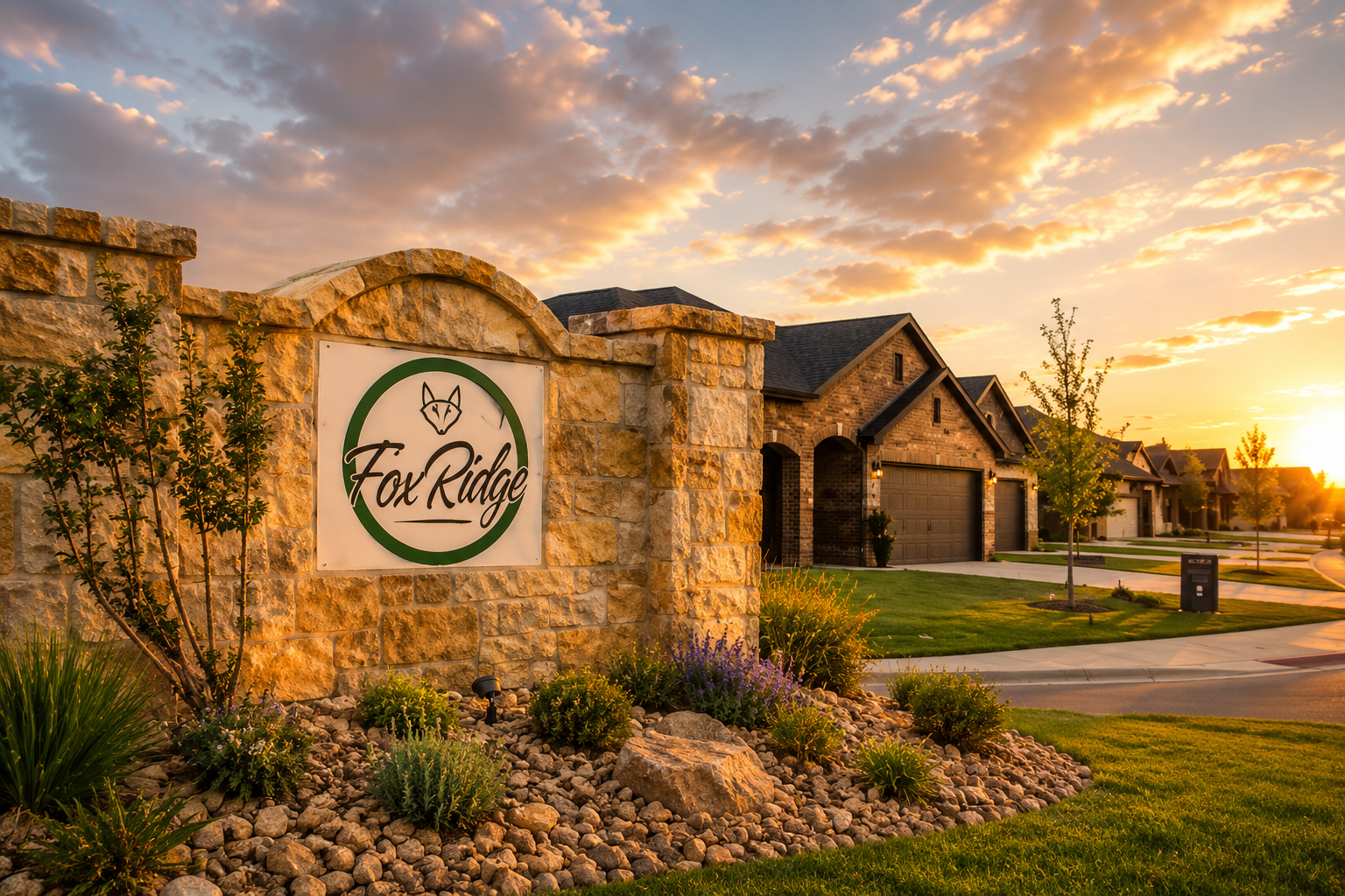 Fox Ridge neighborhood Far Southeast Lubbock
