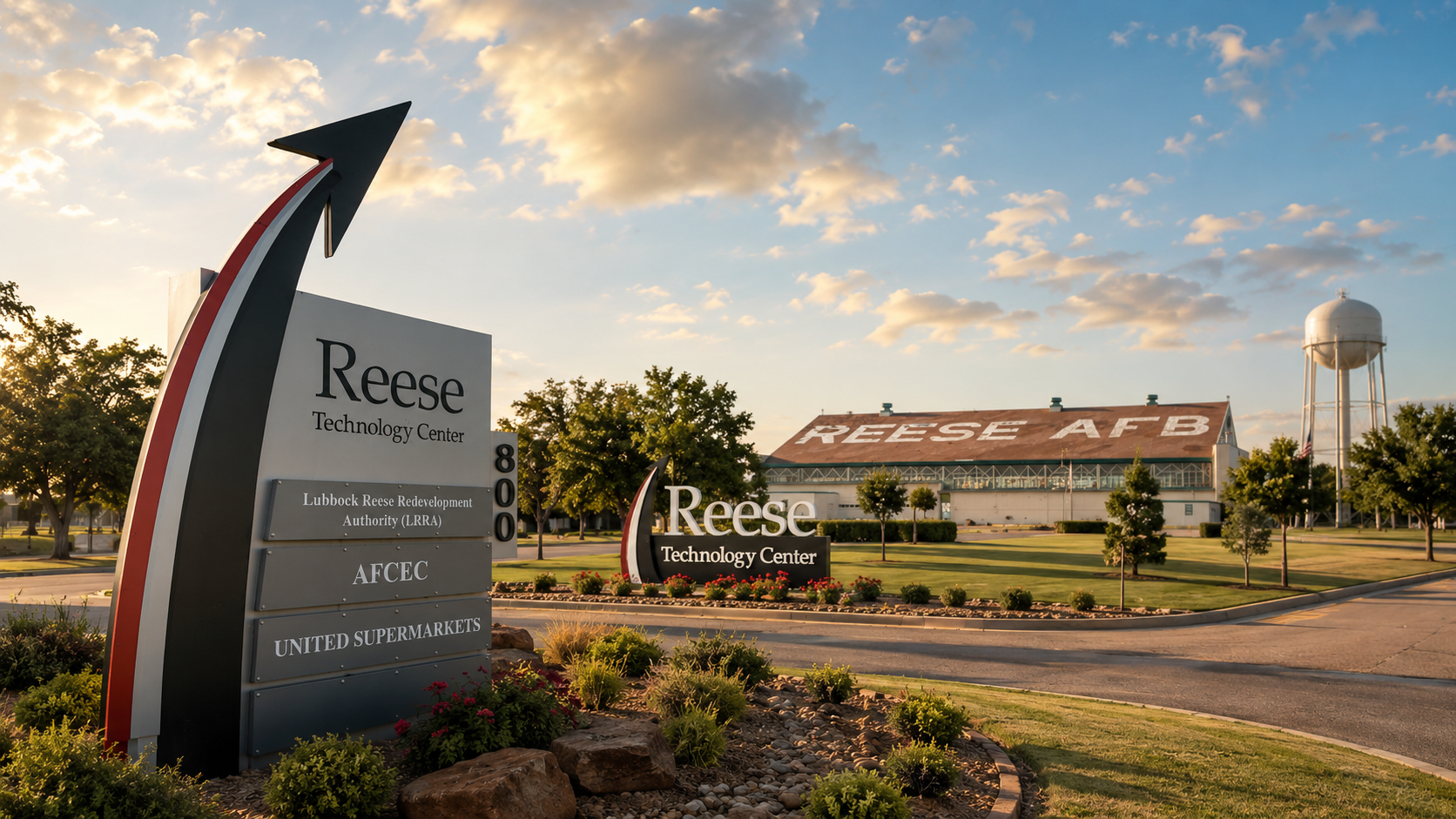Reese Center former air base campus in Far Northwest Lubbock