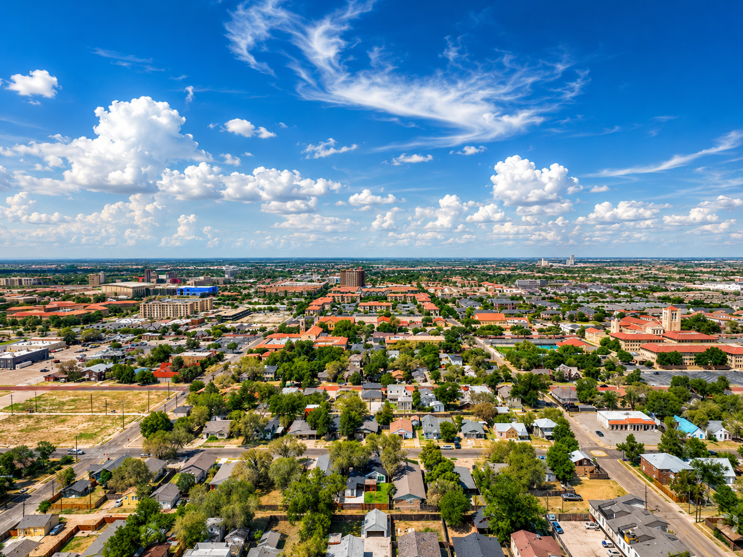 South Overton neighborhood Central Lubbock