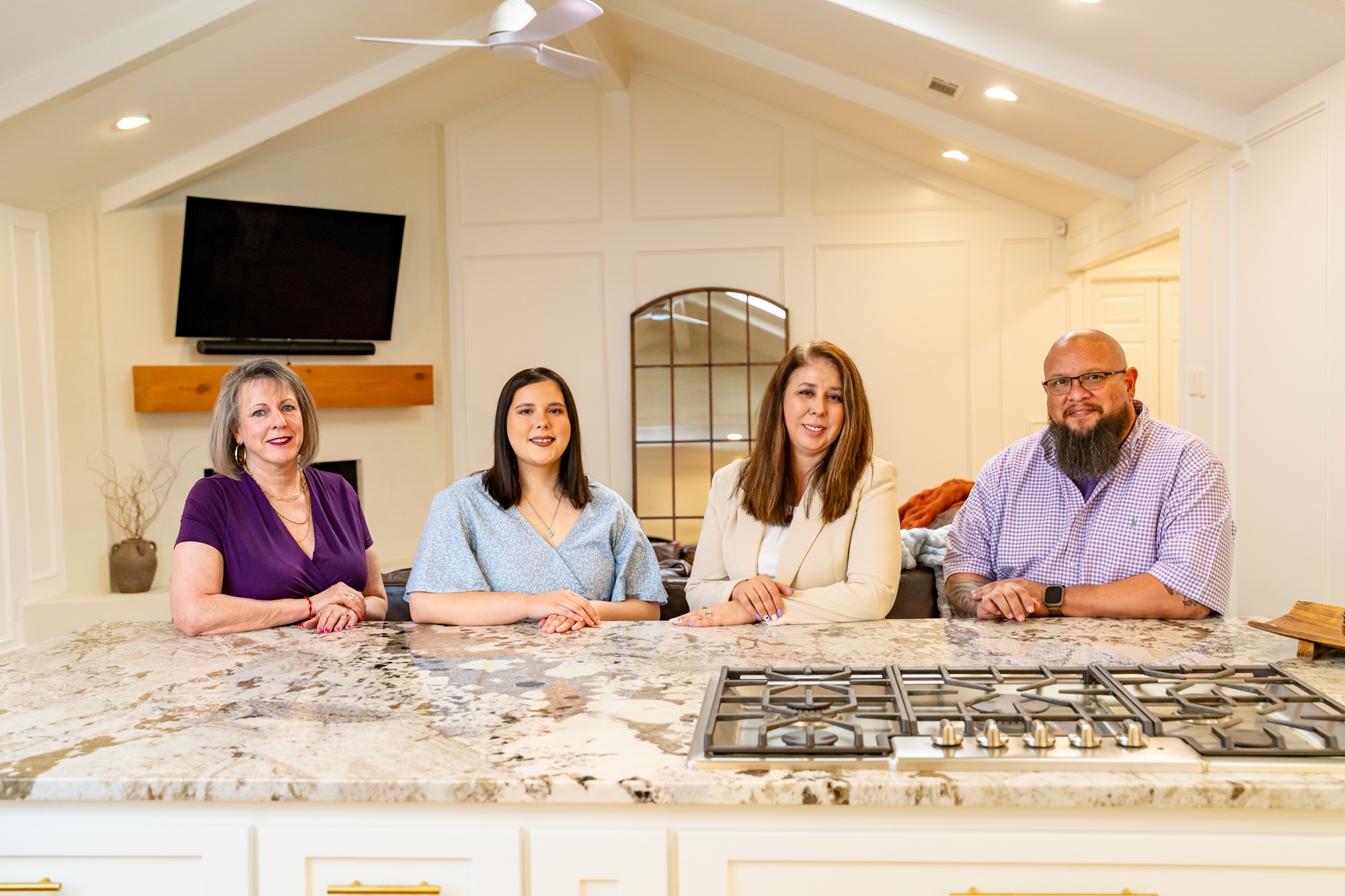 The Stacy Gonzalez Realty Group team — Stacy, Frank, Xen, and Rosale, REALTORS in Midland TX